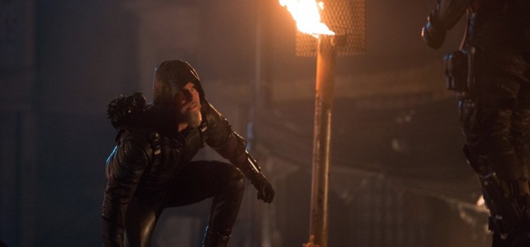 Legends of Tomorrow Photos: See Stephen Amell’s Old Green Arrow In “Star City 2046”
