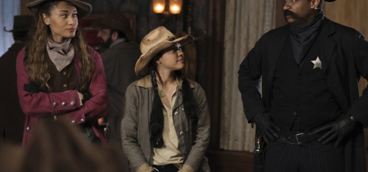 Legends of Tomorrow “Stressed Western” Photos – With David Ramsey!